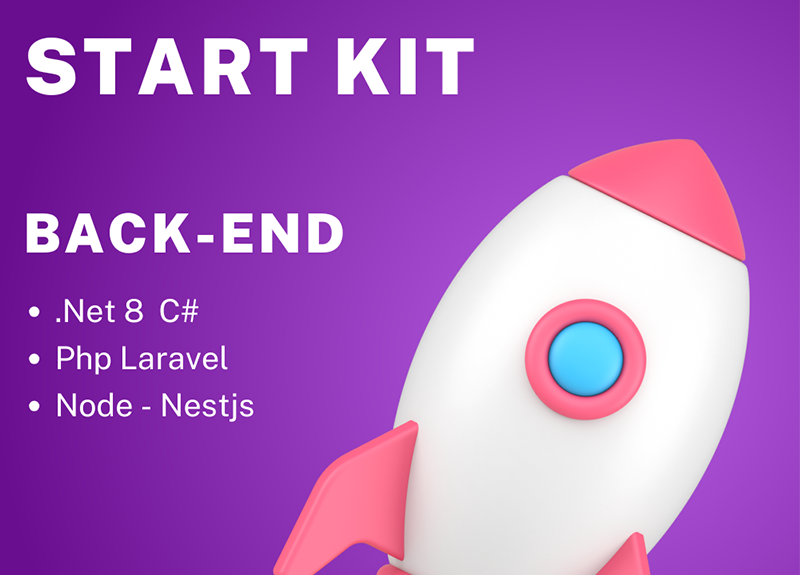 start-kit in c# php laravel and node